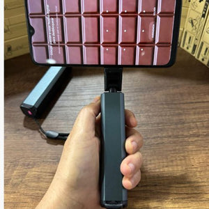 ¡Soporte recargable para celular – carga y comodidad en un solo producto!