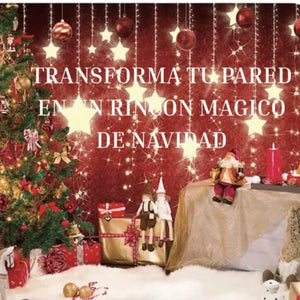 FONDO DE PARED NAVIDEÑO IDEAL PARA DECORAR TU CASA SIN GASTAR FORTUNA