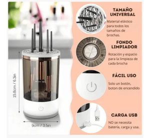 Limpiador Eléctrico de Brochas: Limpieza Profesional y Eficaz
