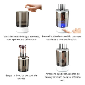 Limpiador Eléctrico de Brochas: Limpieza Profesional y Eficaz
